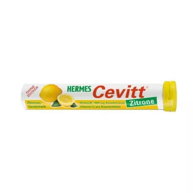 Hermes Cevitt citronu putojošās tabletes, 20 gab Hermes Cevitt citronu putojošās tabletes, 20 gab
