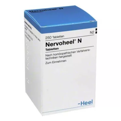 Nervoheel N tabletes, 250 gab