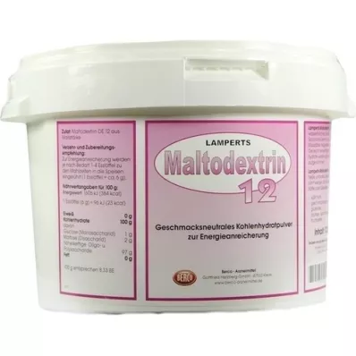 MALTODEXTRIN 12 Lamperts pulveris, 1200 g