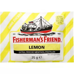 FISHERMANS FRIEND Citronu pastilas bez cukura, 25 g