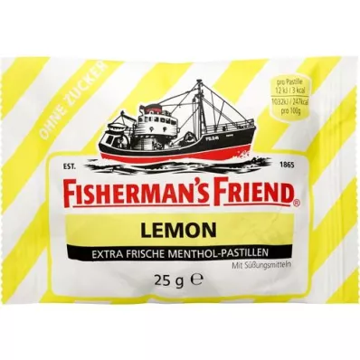 FISHERMANS FRIEND Citronu pastilas bez cukura, 25 g