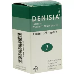 DENISIA 1 Aukstuma tabletes, 80 gab