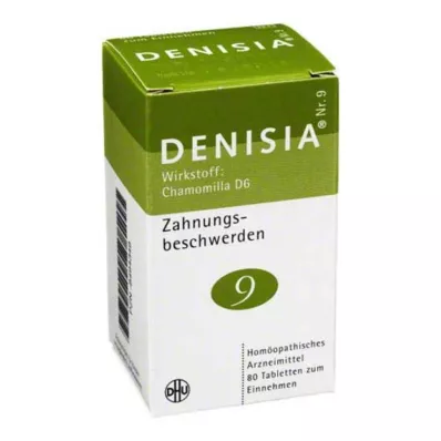 DENISIA 9 zobu rišanas diskomforta tabletes, 80 gab DENISIA 9 zobu rišanas diskomforta tabletes, 80 gab