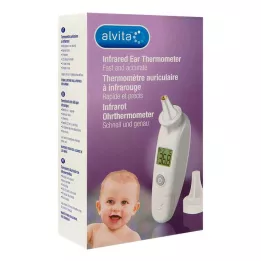 ALVITA Infrasarkanais ausu termometrs, 1 gab