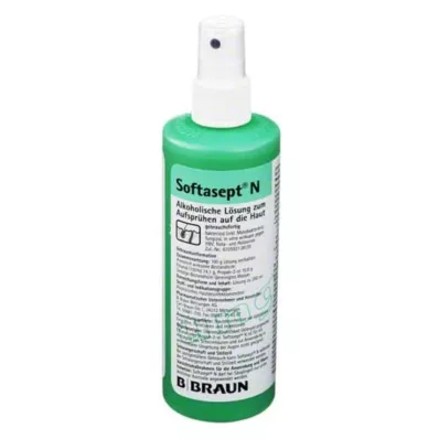Softasept® N bezkrāsains ādas dezinfekcijas līdzeklis, 250 ml Softasept® N bezkrāsains ādas dezinfekcijas līdzeklis, 250 ml