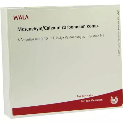 MESENCHYM/CALCIUM carbonicum comp. ampulas, 5X10 ml MESENCHYM/CALCIUM carbonicum comp. ampulas, 5X10 ml
