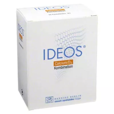 IDEOS 500 mg/400 I.U. košļājamās tabletes, 90 kapsulas IDEOS 500 mg/400 I.U. košļājamās tabletes, 90 kapsulas