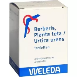 BERBERIS PLANTA tota/Urtica urens tabletes, 200 gab
