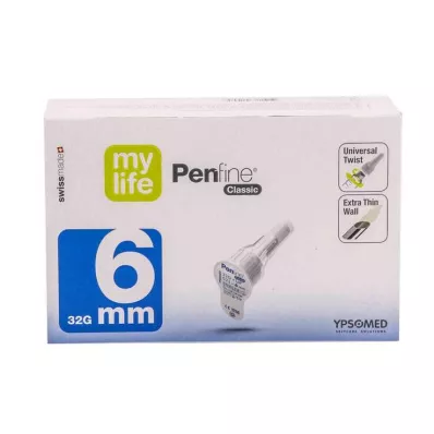 MYLIFE Penfine Classic adatas 6 mm, 100 gab MYLIFE Penfine Classic adatas 6 mm, 100 gab