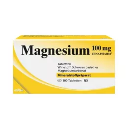 MAGNESIUM 100 mg Jenapharm tabletes, 50 gab