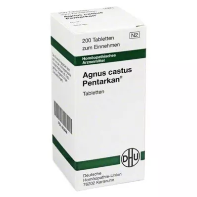 AGNUS CASTUS PENTARKAN Tabletes, 200 gab