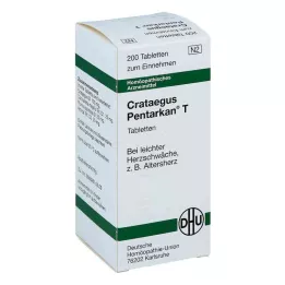Crataegus Pentarkan T tabletes (200 gab.)