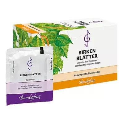 BIRKENBLÄTTER Tējas filtrēšanas maisiņš, 20X2 g