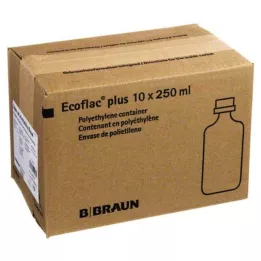 Aqua AD Injectabilia Ecoflac Plus infūzijas šķīdums, 10X250 ml