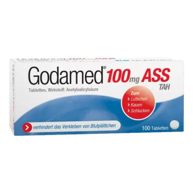 GODAMED 100 TAH Tabletes, 100 gab GODAMED 100 TAH Tabletes, 100 gab