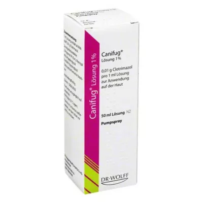 Canifug šķīdums 1%, 50 ml