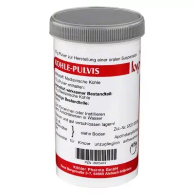 KOHLE Pulvis pulveris, 10 g KOHLE Pulvis pulveris, 10 g