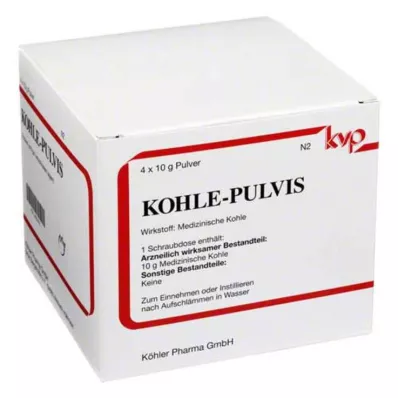 Ogļu pulvis pulveris, 4X10 g Ogļu pulvis pulveris, 4X10 g