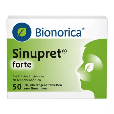 Sinupret forte apvalkotās tabletes, 50 gab