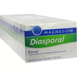 MAGNESIUM DIASPORAL 2 mmol ampulas, 50X5 ml