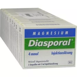 MAGNESIUM DIASPORAL 4 mmol ampulas, 50X2 ml