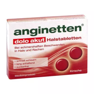 Anginetten dolo akūtu kakla pastilas (24 gab.)