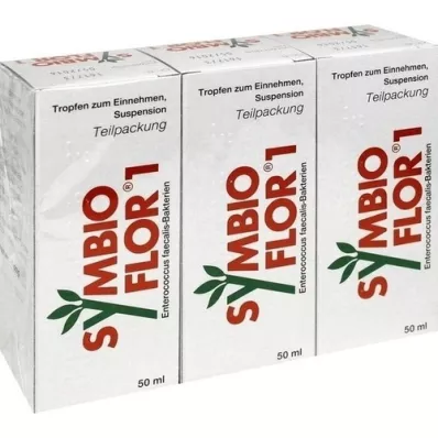 SYMBIOFLOR 1 suspensija, 3X50 ml