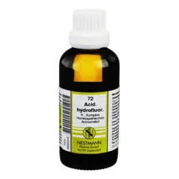 ACIDUM HYDROFLUORICUM K komplekss Nr. 72, atšķaidījums, 50 ml