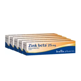 ZINK BETA 25 putojošas tabletes, 100 gab