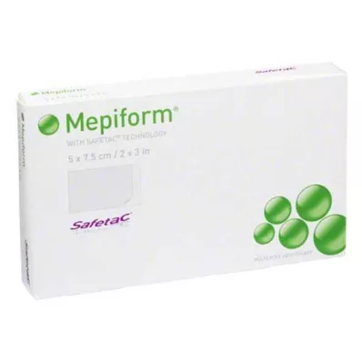 MEPIFORM 5x7,5 cm pārsējs, 5 gab