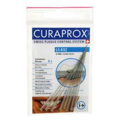 Curaprox LS 632 starpzobu birste īpaši smalka, 8 gab Curaprox LS 632 starpzobu birste īpaši smalka, 8 gab