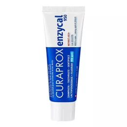 CURAPROX enzycal 950 fluorīda īpaši maiga zobu pasta, 75 ml