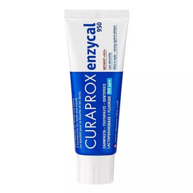 CURAPROX enzycal 950 fluorīda īpaši maiga zobu pasta, 75 ml CURAPROX enzycal 950 fluorīda īpaši maiga zobu pasta, 75 ml