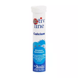 ACTIVLINE Kalcija citrona putojošās tabletes, 20 gab