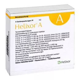 HELIXOR A sērijas iepakojums IV Ampulas, 4X7 gab