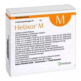 HELIXOR M sērijas iepakojums IV Ampulas, 4X7 gab
