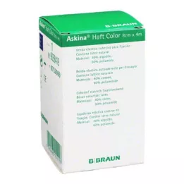 ASKINA Adhesive bandāžas krāsa 8 cmx4 m, zila, 1 gab