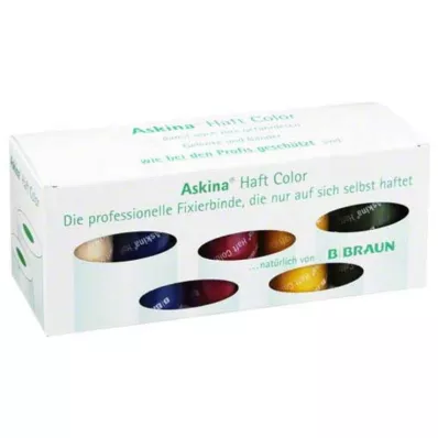 Askina Adhesive Bandage Color Sorti, 10 gab Askina Adhesive Bandage Color Sorti, 10 gab