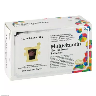 Multivitamīnu Pharma Nord tabletes, 150 gab