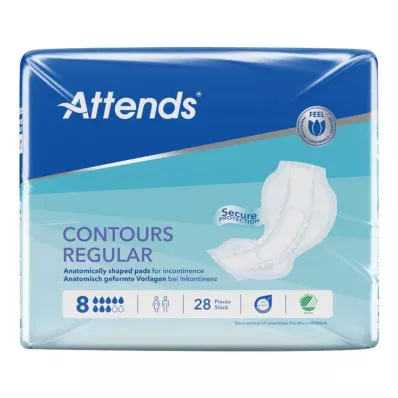 ATTENDS Kontūras Regulāras 8 veidnes, 28 gab
