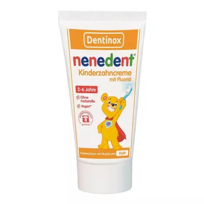 NENEDENT Bērnu zobu pasta ar fluorīdu, 50 ml