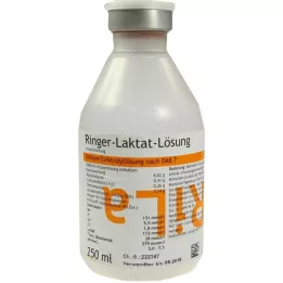Ringera laktāta šķīduma plastmasa, 250 ml