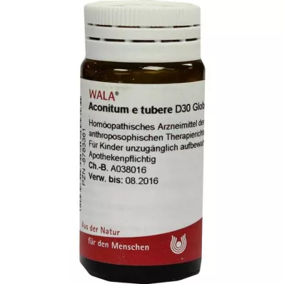 Aconitum tubere D 30 lodītes, 20 g Aconitum tubere D 30 lodītes, 20 g