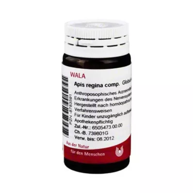 Apis Regīna sast.Globuli, 20 g Apis Regīna sast.Globuli, 20 g