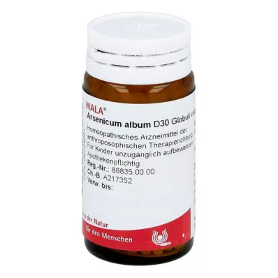 Arsenicum Album D30 globuli (20 g)