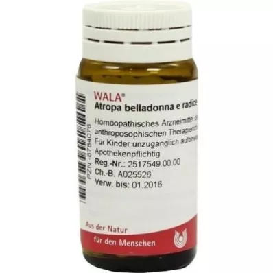 Atropa Belladonna un Radix D3 globuli (20 g)