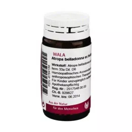 ATROPA Belladonna ex Herba D 6 globules, 20 g