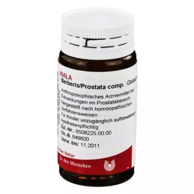 BERBERIS/PROSTATA komp. bumbiņas, 20 g BERBERIS/PROSTATA komp. bumbiņas, 20 g