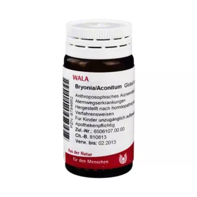 Bryonia Aconitum Globules, 20 g Bryonia Aconitum Globules, 20 g
