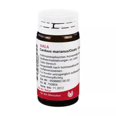 Carduus marianus / Oxalis globules, 20 g Carduus marianus / Oxalis globules, 20 g